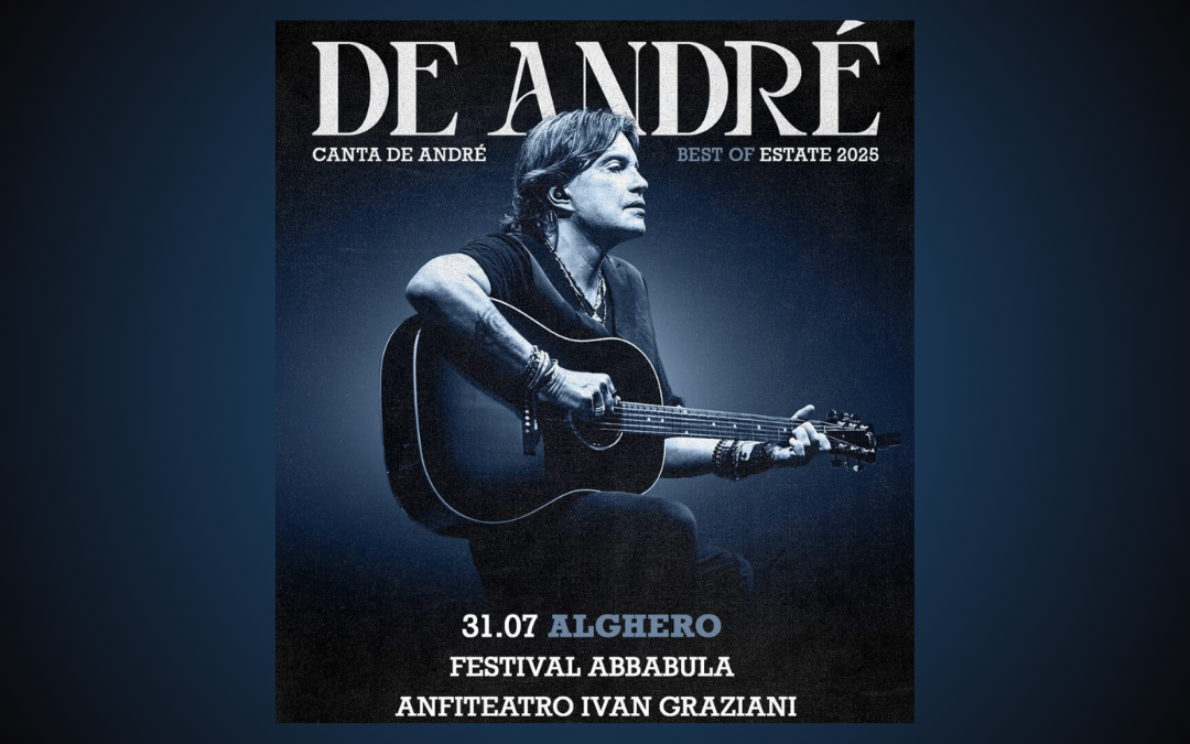 CONCERTI ESTATE 2025 Cristiano De André – De André canta De André Best of Estate 2025